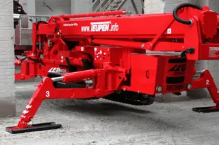 Picture of a rental machine of the type KTB-400 | Teupen LEO40GTX