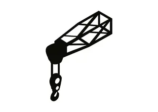 Picture of a rental machine of the type Lattice Boom Winch Attachment for Telehandlers