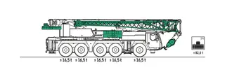 Vorschaubild 4 einer Mietmaschine vom Typ Mobile crane 150 tons | Liebherr LTM 1150 5.3
