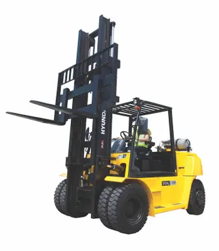 Picture of a rental machine of the type 7 tonnes gas | Hyundai 70L-7A 5060 mm
