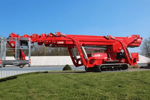 Bild 1 einer Mietmaschine vom Typ KTB-350 | Teupen LEO35Tplus